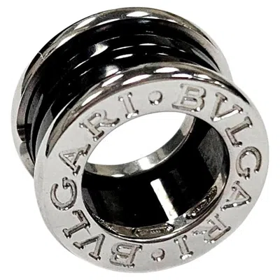 Pre-owned Bulgari Bvlgari B.zero1 “save The Children” Pendant – Sterling Silver & Black Ceramic