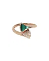 Bulgari Bvlgari Diva's Dream 18k 0.16 Ct. Tw. Diamond Ring (authentic Pre-loved) In Gold