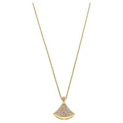 Pre-owned Bulgari Bvlgari Divas' Dream Diamond Necklace In Multi