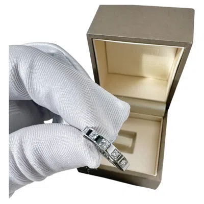 Pre-owned Bulgari Bvlgari Marry-me Collection Platinum Five-diamond Ring In Multiple