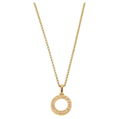 Pre-owned Bulgari Bvlgari Mother Of Pearl Pendant Necklace In Multi