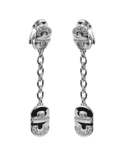 BULGARI BULGARI 18K 1.00 CT. TW. DIAMOND PARENTESI EARRINGS (AUTHENTIC PRE-LOVED)