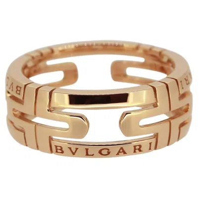 Pre-owned Bulgari Bvlgari Parentesi Ring Size O (56) In Multiple
