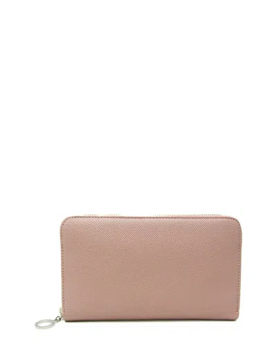 Bulgari Bvlgari Pink Leather Long Wallet (authentic Pre-loved)