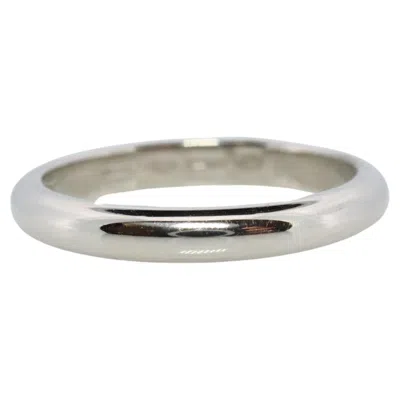 Pre-owned Bulgari Bvlgari Ring.  Fedi Platinum Plain Band Pt950 Comfort Fit Genuine Bvlgari In Multi