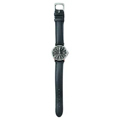 Pre-owned Bulgari Bvlgari Team Watch Leather Strap 28mm In Multi