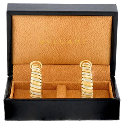 Pre-owned Bulgari Bvlgari Tubogas Earrings In Multi