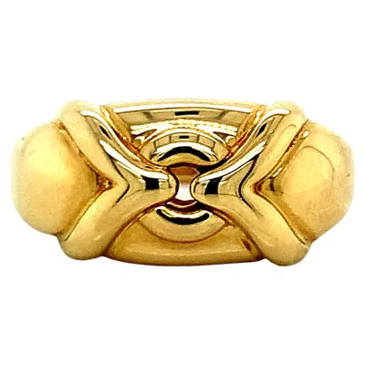 Pre-owned Bulgari Bvlgari Yellow Gold Ring