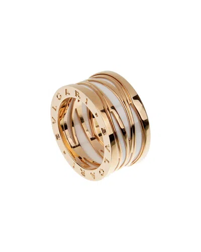 Bulgari B.zero1 18k Ring (authentic ) In Gold