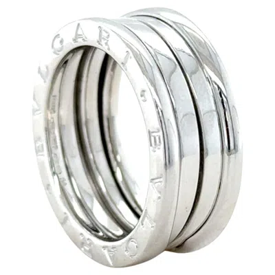 Pre-owned Bulgari , B.zero1 18k White Gold Ring