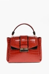 Bulgari Crocodile Leather Serpenti In Love Hand Bag