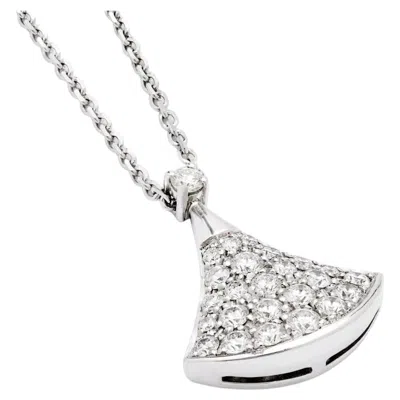 Pre-owned Bulgari Diva Dream Diamond Pendant Model Number 351099 In Multiple