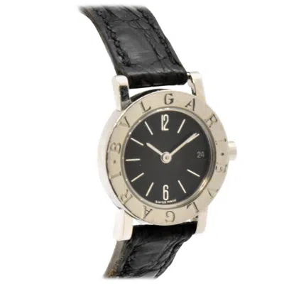 Pre-owned Bulgari Ladies Stainless Steel Quartz Wristwatch Ref Bb23sld In Multi