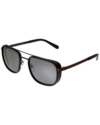 Bulgari Men's Bv5053 56mm Sunglasses In Black