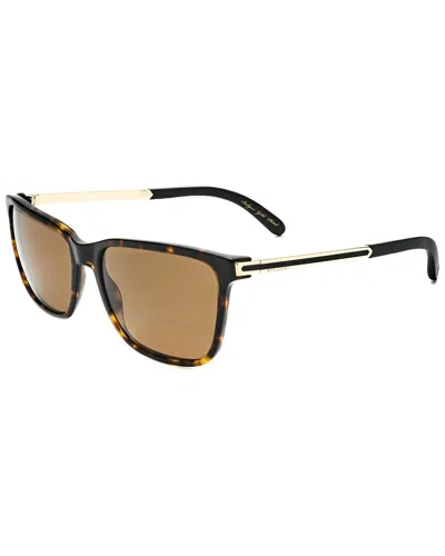 Bulgari Men's Bv7037k 59mm Polarized Sunglasses In Metallic