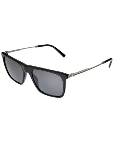 Bulgari Men's Bv7039 56mm Sunglasses In Black