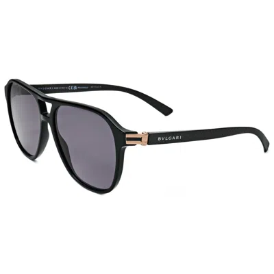 Bulgari Men's Sunglasses In Black
