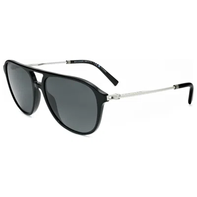 Bulgari Men's Sunglasses In Black