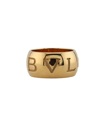 Bulgari Monologo 18k Ring In Gold