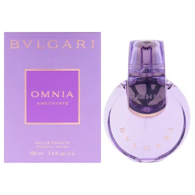 Bulgari Omnia Amethyste Refillable Eau De Toilette Spray 3.3 oz In Default