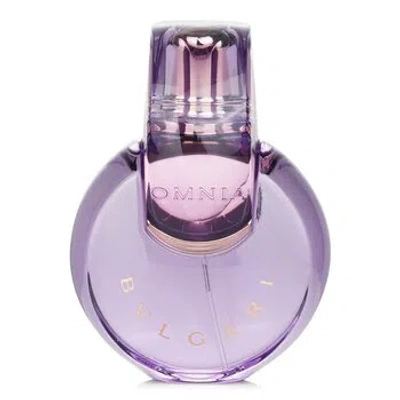 Bulgari Omnia Amethyste Refillable Eau De Toilette Spray 3.3 oz In Transparent