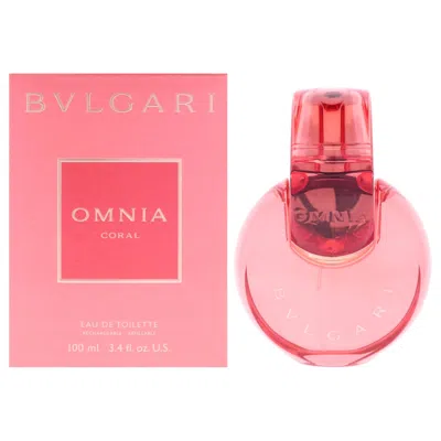 Bulgari Omnia Coral Refillable Eau De Toilette Spray 3.3 oz