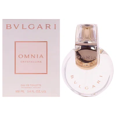 Bulgari Omnia Crystalline Eau De Toilette Spray 3.4 oz