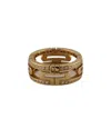 Bulgari Parentesi 18k Rose Gold 0.40 Ct. Tw. Diamond Ring In Multi