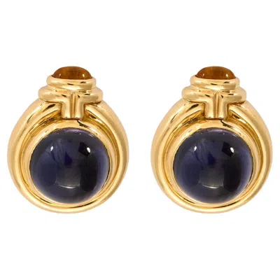 Pre-owned Bulgari Parentesi Vintage Earrings In Multi