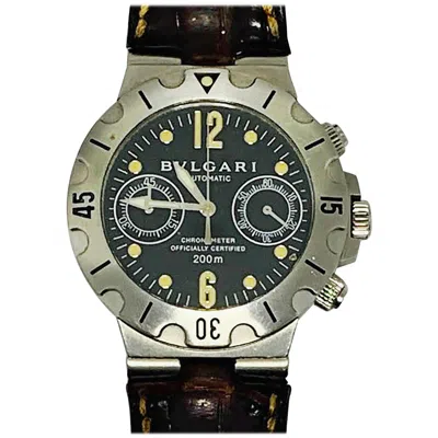 Pre-owned Bulgari Scuba Driver Chrono In Multi