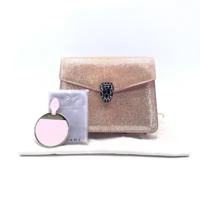 Pre-owned Bulgari Serpenti Forever Top Handle Women's Bag () In Multi