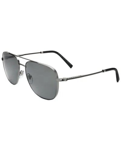 Bulgari Unisex Bv5059 58mm Sunglasses In Black