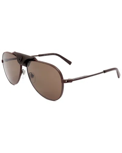 Bulgari Unisex Bv5061q 60mm Sunglasses In Brown