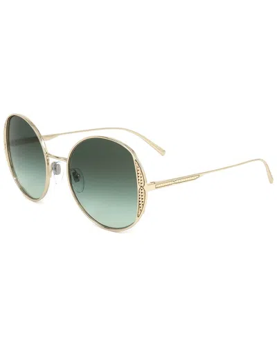 Bulgari Unisex Bv6149b 53mm Sunglasses In Green
