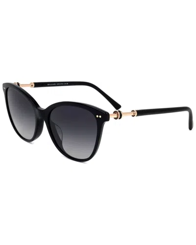 Bulgari Unisex Bv8235f 55mm Sunglasses In Black