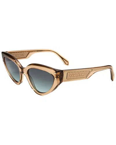 Bulgari Unisex Bv8256 53mm Sunglasses In Brown