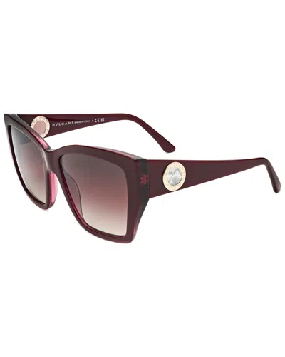 Bulgari Unisex Bv8260 57mm Sunglasses In Brown