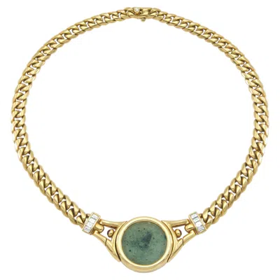 Pre-owned Bulgari Vintage 1960s Bvlgari Moneta Roman Coin Necklace In Multiple