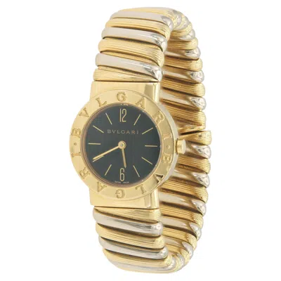 Pre-owned Bulgari Vintage 1990s Bvlgari Two-tone Watch In Multiple