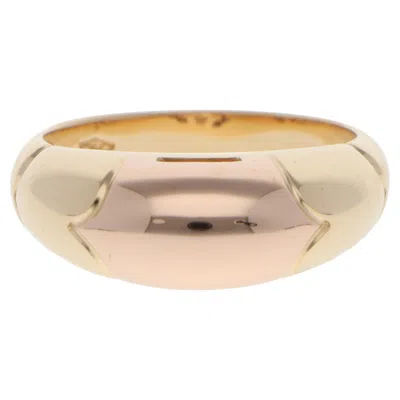 Pre-owned Bulgari Vintage  Celtaura Ring In Yellow And Rose Gold