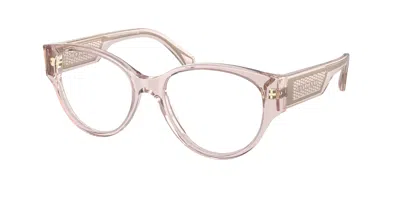 Bulgari Women's 51 Mm Transparent Pink Opticals In Multi