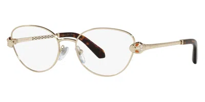 Bulgari Women's 53 Mm Pale Gold Plated Opticals