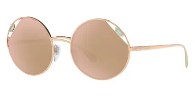 Bulgari Women's 54 Mm Gold Sunglasses