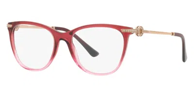 Bulgari Women's 54 Mm Violet Gradient Pink Opticals In Red