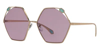 Bulgari Women's 58 Mm Gold Sunglasses