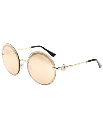 Bulgari Women's 6149b 56mm Sunglasses In Gold