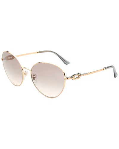 Bulgari Women's 6174 58mm Sunglasses In Gold