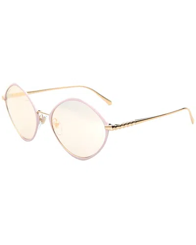 Bulgari Women's 6186k 56mm Sunglasses In Pink