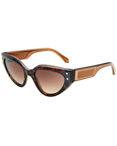 Bulgari Women's 8256 53mm Sunglasses In Brown