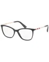 Bulgari Women's Bv4161kb 53mm Optical Frames In Black